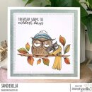Stamping Bella, Rubber Stamp, SNUGGLE OWLIES