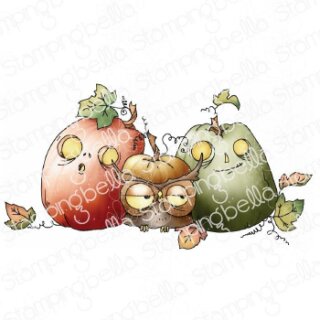 Stamping Bella, Rubber Stamp, SQUISHY OWL