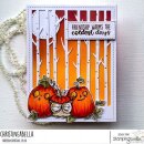 Stamping Bella, Rubber Stamp, SQUISHY OWL