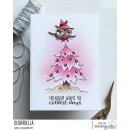 Stamping Bella, Rubber Stamp, HOLIDAY OWL WITH A STAR