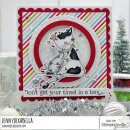 Stamping Bella, Rubber Stamp, TANGLED KITTY, BY KRISTIN FARNSWORTH