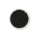 Japanische Miyukirocailles, opaque black, 2,5mm, 12g
