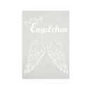 Stencils, Engelchen und Engelsflügel, DIN A4