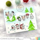 Mama Elephant, clear stamp, Little Merrysign Agenda