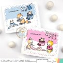 Mama Elephant, clear stamp, Stitched With Love