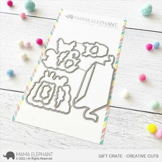Mama Elephant, Creative Cuts/ Stanzschablone, Gift Crate