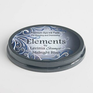 Lavinia Stamps, Elements Premium Dye Ink - Midnight Blue
