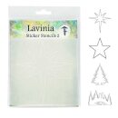Lavinia Stamps, Sticker Stencils, Night Star Collection