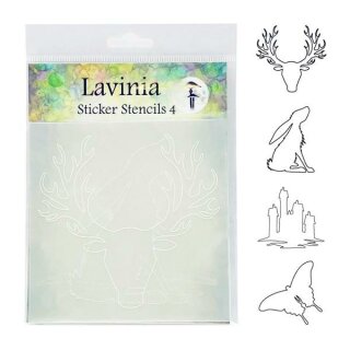 Lavinia Stamps, Sticker Stencils, Elegant Collection