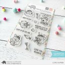 Mama Elephant, clear stamp, Love Cupids
