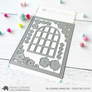 Mama Elephant, Creative Cuts/ Stanzschablone, Blooming Window