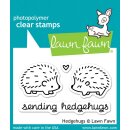 Lawn Fawn, clear stamp, hedgehugs