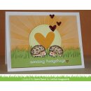 Lawn Fawn, clear stamp, hedgehugs