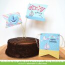 Lawn Fawn, lawn cuts/ Stanzschablone, stitched party banners