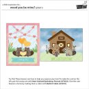 Lawn Fawn, clear stamp, wood you be mine?