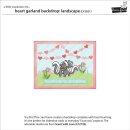 Lawn Fawn, lawn cuts/ Stanzschablone, heart garland...