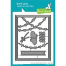 Lawn Fawn, lawn cuts/ Stanzschablone, heart garland...
