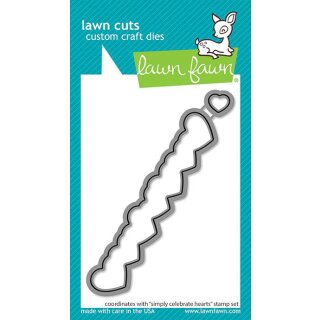 Lawn Fawn, lawn cuts/ Stanzschablone, simply celebrate hearts