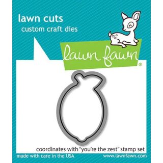 Lawn Fawn, lawn cuts/ Stanzschablone, youre the zest