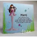 Stamping Bella, Rubber Stamp, UPTOWN ZODIAC GIRL PISCES