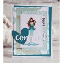 Stamping Bella, Rubber Stamp, UPTOWN ZODIAC GIRL PISCES