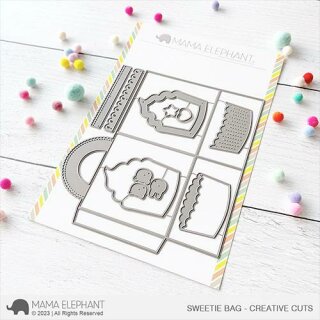 Mama Elephant, Creative Cuts/ Stanzschablone, Sweetie Bag
