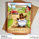 Stamping Bella, Rubber Stamp, GNOME COWBOY