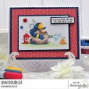 Stamping Bella, Rubber Stamp, GNOME FIREFIGHTER