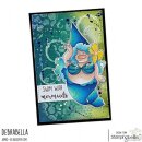 Stamping Bella, Rubber Stamp, GNOME MERMAID