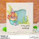Stamping Bella, Rubber Stamp, GNOME MERMAID