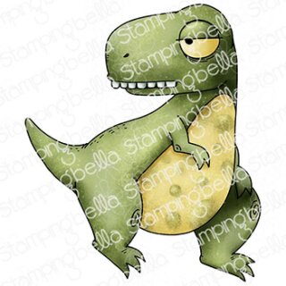 Stamping Bella, Rubber Stamp, ODDBALL SOLO DINO