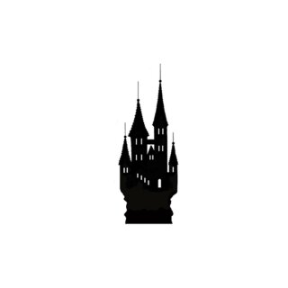 Lavinia Stamps, clear stamp - Silhouette Castle Miniature
