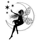 Lavinia Stamps, clear stamp - Moon Fairy