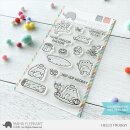 Mama Elephant, clear stamp, Hello Froggy