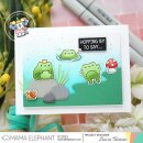 Mama Elephant, clear stamp, Hello Froggy