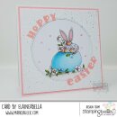 Stamping Bella, Rubber Stamp, GNOME ON AN EGG