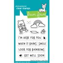 Lawn Fawn, clear stamp, here for you bear