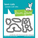 Lawn Fawn, lawn cuts/ Stanzschablone, here for you bear