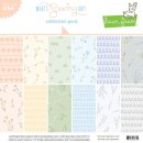 Lawn Fawn, whats sewing on? collection pack, 12&quot;x12&quot; / 30,05x30,5cm, Block 12 Blatt