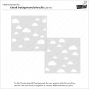 Lawn Fawn, Lawn Clippings, cloud background stencils