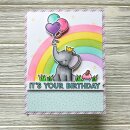Lawn Fawn, Lawn Clippings, corner rainbow stencils