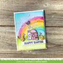 Lawn Fawn, Lawn Clippings, corner rainbow stencils