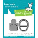 Lawn Fawn, lawn cuts/ Stanzschablone, reveal wheel wheely great day add-on