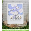 Lawn Fawn, clear stamp, elephant parade