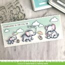Lawn Fawn, clear stamp, elephant parade