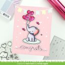 Lawn Fawn, clear stamp, elephant parade