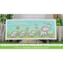 Lawn Fawn, clear stamp, elephant parade