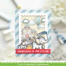 Lawn Fawn, clear stamp, elephant parade
