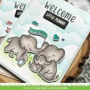 Lawn Fawn, clear stamp, elephant parade
