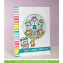 Lawn Fawn, clear stamp, wheely great day